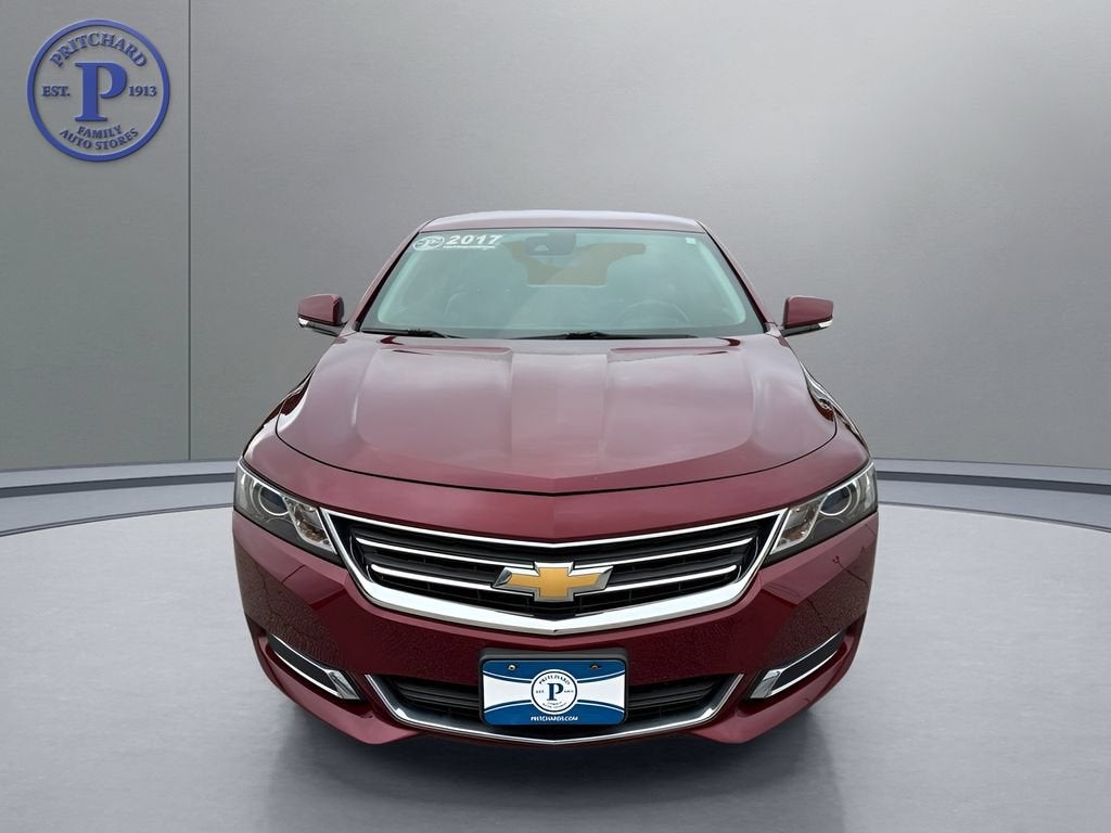 Used 2017 Chevrolet Impala 1LT with VIN 2G1105S34H9107183 for sale in Mason City, IA