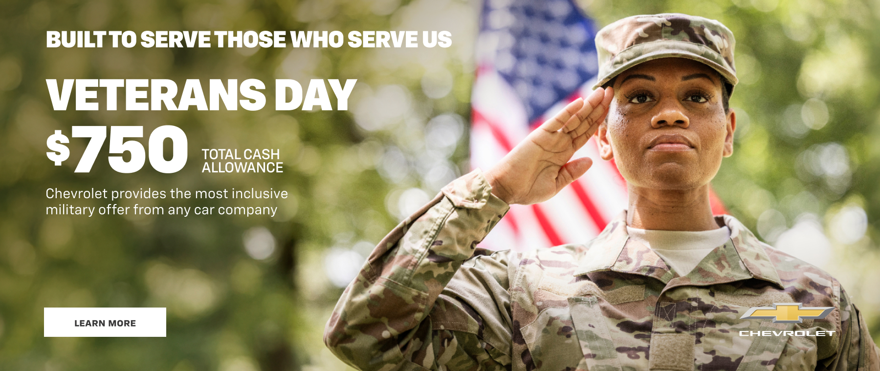 Veterans Day at Pritchard Chevrolet of Mason City in MASON CITY IA